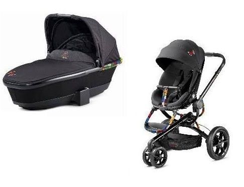 Коляска 2 в 1 Quinny Moodd Britto Black Devotion