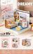 Конструктор-румбокс Mini House серии Интерьер Мини &ndash; Купе поезда Fairy Care Dreamy Bay-Scene 8036
