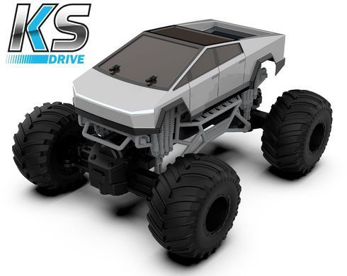 Полноприводный вездеход на радиоуправлении Cyber ​​Ride Bigfoot Off-road (2,4 GHz, 1/14) KS Drive SL-8362ARHG