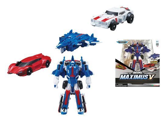 Робот-трансформер міні Максімус Ві Детективи Галактики С2 Tobot mini Maximus V Young Toys 301127