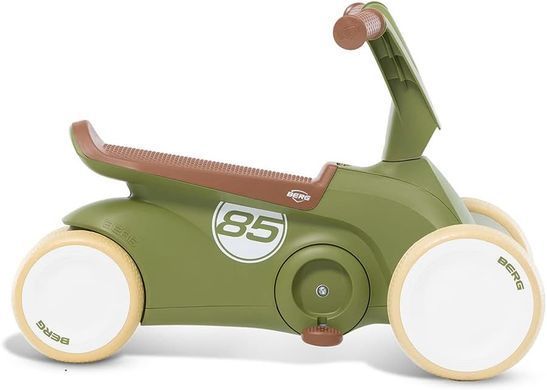 Дитячий біговел-велокарт на педалях 2в1 Berg GO2 Retro Green 24.50.08.00 зелений