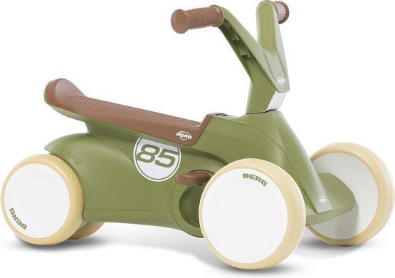 Дитячий біговел-велокарт на педалях 2в1 Berg GO2 Retro Green 24.50.08.00 зелений