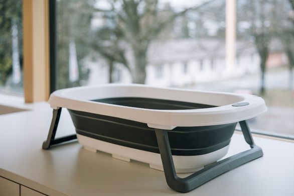 Складна ванночка Foldable bath Grey-White FreeON 42349
