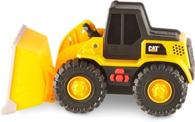 Машинка Cat погрузчик (25 см) Tough Machines Bulldozer Funrise 82286 свет и звук