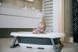 Складна ванночка Foldable bath Grey-White FreeON 42349