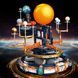 Конструктор JAKI Space POP Солнечная система Орбитариум CK008 LED