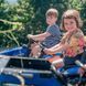 Педальний трактор з причепом та ковшем New Holland Blue Falk Toys 3090M від 3 років