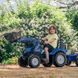 Педальний трактор з причепом та ковшем New Holland Blue Falk Toys 3090M від 3 років