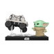 Игровая фигурка Funko POP! (840) Moment Grogu with Polar Mouse Droid 90813