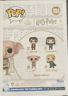 Вінілова фігурка Доббі серія Гаррі Поттер Таємна кімната (#151) DOBBY Harry Potter Funko POP! 65650