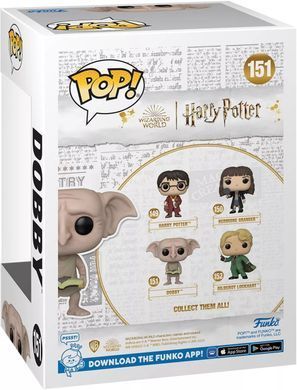 Вінілова фігурка Доббі серія Гаррі Поттер Таємна кімната (#151) DOBBY Harry Potter Funko POP! 65650
