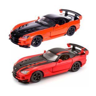 Уцінка Металева машинка Dodge Viper Srt10 Acr 1:24 Bburago 18-22114 колір в асортименті
