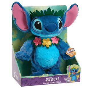 Інтерактивна плюшева іграшка Stitch Dance and Sing Just Play Disney 30283
