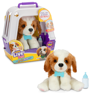 Інтерактивна м'яка іграшка Мое Лагідне цуценя My Really Real Puppy Little Live Pets Moose 26548
