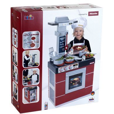 Дитяча ігрова кухня Miele Compact Kitchen Theo Klein 9044 з духовкою, витяжкою, раковиною