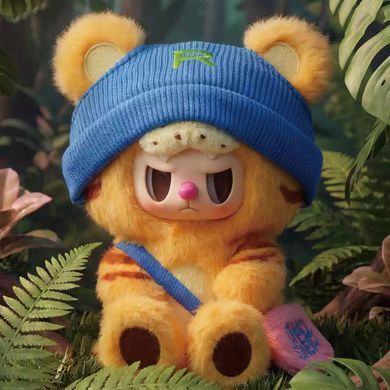 Колекційна м'яка іграшка з кільцем POP TOP Rebel Bear Sweet Zoo Зоомалюки CSRB010