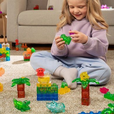 Сенсорный конструктор Jelly Blox Джунгли 937532