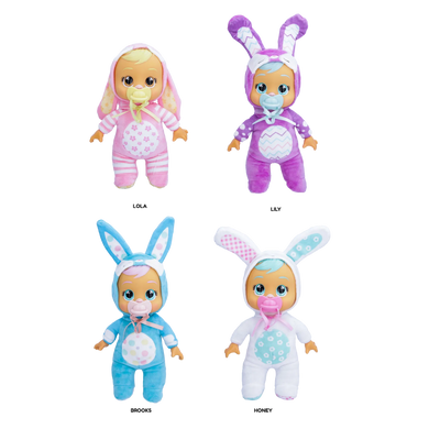 Кукла Плакса Хони в пижаме пасхального кролика Cry Babies Tiny Cuddles Easter Bunny Honey IMC Toys 908550