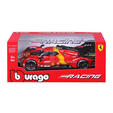 Металева машинка Ferrari 499P LMH (1:24) Bburago 18-26309