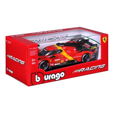 Металева машинка Ferrari 499P LMH (1:24) Bburago 18-26309