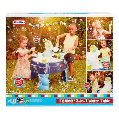 Водный столик для мыльных пузырей и пены FOAMO 3в1 Water Table Little Tikes 656033