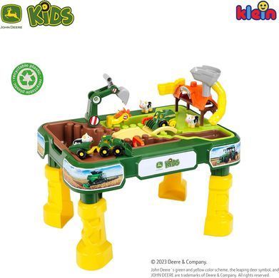 Водный стол-песочница 2в1 John Deere Farm Sand and Water Play Table Theo Klein 3948