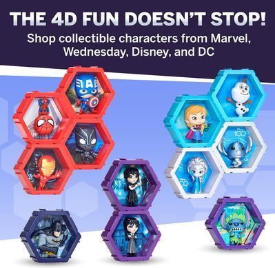 Коллекционная фигурка Венздей в школьной форме Wednesday Nevermore WOW! PODS 4D WOW! STUFF WED-1001-01
