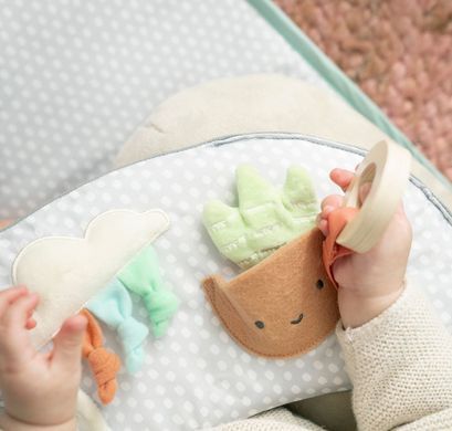 Развивающий коврик 4 в 1 Cozy Prop Sit Up and Activity Mat Ingenuity Kids2 12629