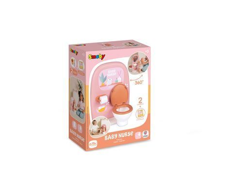 Игровой набор 2 в 1 Ванная комната для пупса Baby Nurse Smoby 7600220500