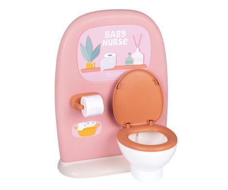 Игровой набор 2 в 1 Ванная комната для пупса Baby Nurse Smoby 7600220500