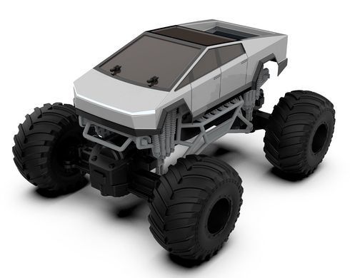 Уценка вездеход 4WD на радиоуправлении Cyber ​​Ride Bigfoot Off-road (3,7 V, 2,4 GHz, 1/14) KS Drive SL-8362ARHG