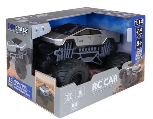 Уценка вездеход 4WD на радиоуправлении Cyber ​​Ride Bigfoot Off-road (3,7 V, 2,4 GHz, 1/14) KS Drive SL-8362ARHG
