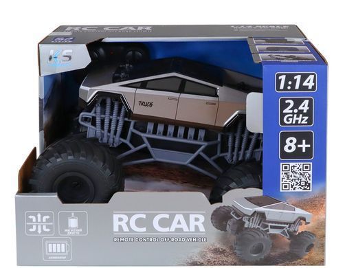 Уценка вездеход 4WD на радиоуправлении Cyber ​​Ride Bigfoot Off-road (3,7 V, 2,4 GHz, 1/14) KS Drive SL-8362ARHG