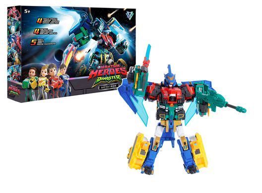 Робот-трансформер Метатрон 4в1 Quantum Heroes Dinoster Guardians Metatron Alpha Group EU580101