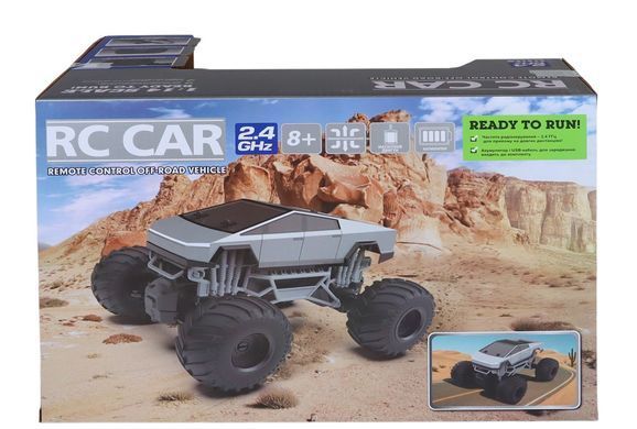 Уценка вездеход 4WD на радиоуправлении Cyber ​​Ride Bigfoot Off-road (3,7 V, 2,4 GHz, 1/14) KS Drive SL-8362ARHG
