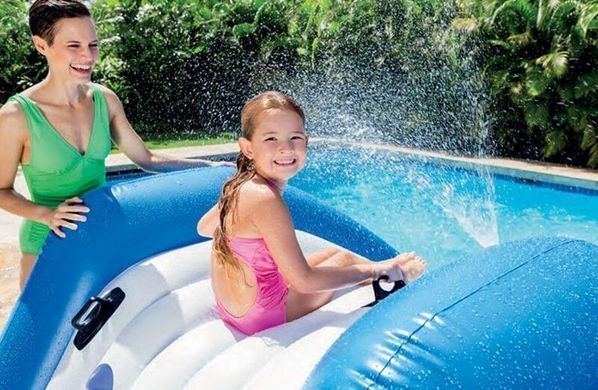 Дитяча надувна водна гірка Intex 58849 Хвиля Kool Splash