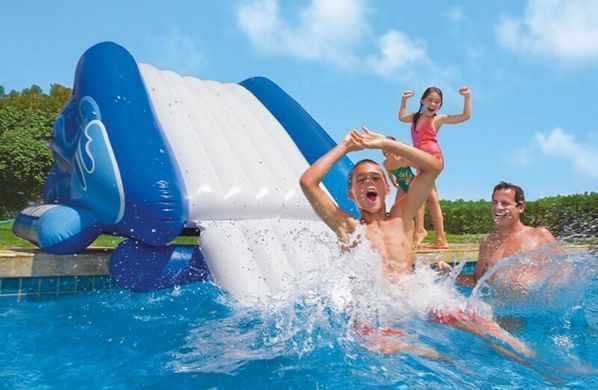 Дитяча надувна водна гірка Intex 58849 Хвиля Kool Splash