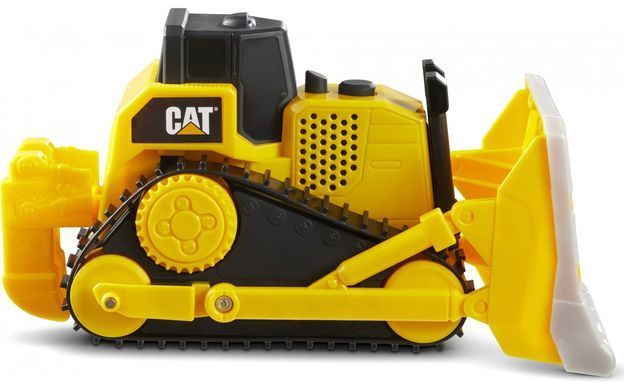 Машинка Cat Бульдозер (25 см) Tough Machines Bulldozer Funrise 82287 свет и звук