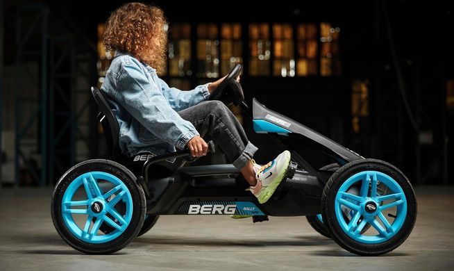 Дитячий велокарт Berg Rally APX BFR Blue 24.40.02.00 з LED фарами і Soundbox