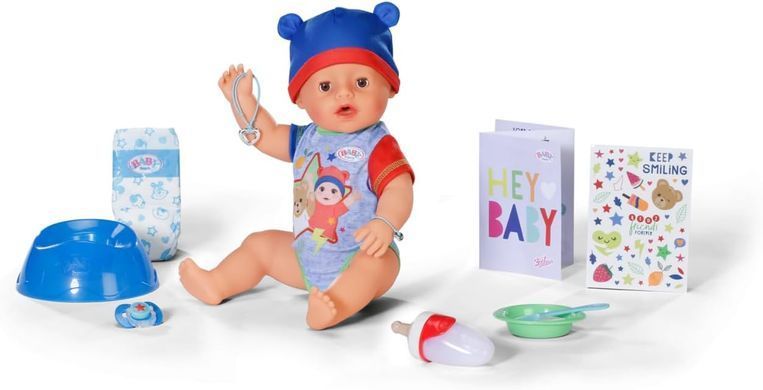 Функциональная кукла Baby Born Джонас (43см) Jonas Zapf Creation 834848
