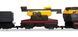 Залізниця CAT Будівельний експрес з міні-технікою Little Machines Power Tracks Train Set Funrise 82949 зі світлом