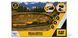 Залізниця CAT Будівельний експрес з міні-технікою Little Machines Power Tracks Train Set Funrise 82949 зі світлом