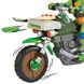 Уценка Боевой транспорт с фигуркой Леонардо на мотоцикле TMNT 83431 Ninja Kick Cycle