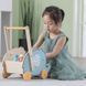 Дерев'яні ходунки коляска 2 в 1 Doll Buggy Elephant PolarB Viga Toys 44031