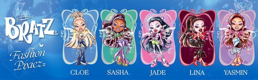 Лялька Ясмин Bratz Fashion Pixiez Yasmin  Collectible Fantasy Doll MGA 565000