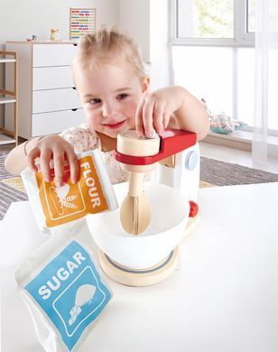 Дерев'яний іграшковий міксер Mighty Mixer Hape E3147