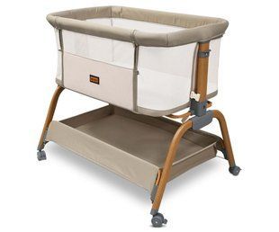 Приставная детская кроватка Milly Mally Nino Beige MMNN01B