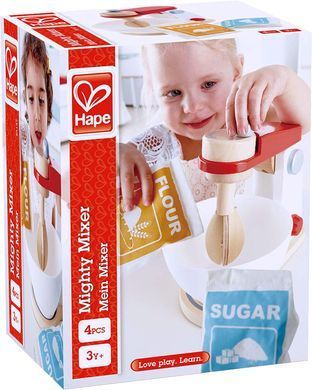 Дерев'яний іграшковий міксер Mighty Mixer Hape E3147