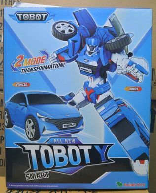 Робот-трансформер S5 New Smart Tobot Y автомобиль Hyundai Avante Young Toys 301163