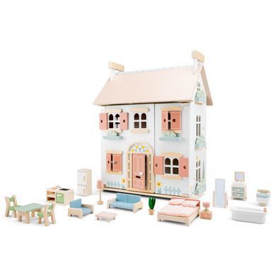 Дерев'яний будинок для ляльок New Classic Toys 10730